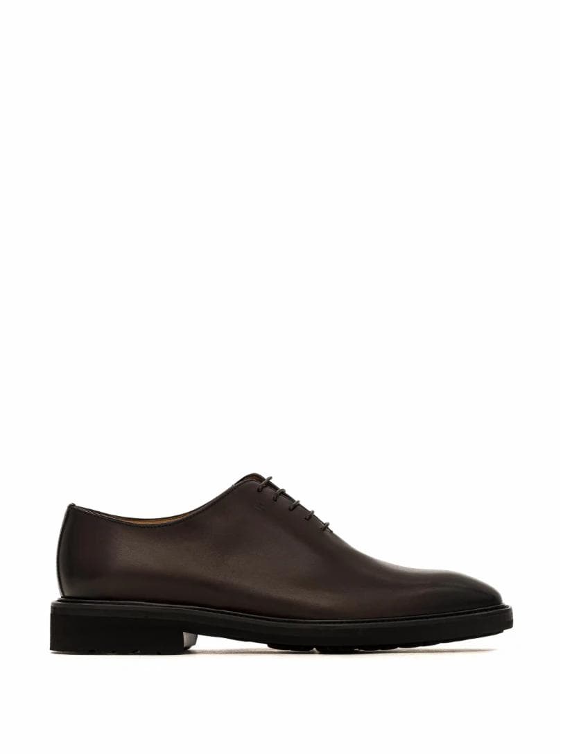 Smooth leather Derby shoes brand MORESCHI