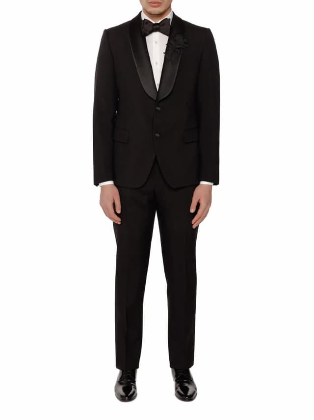 VALENTINO GARAVANI | Black Men's Suits | YOOX
