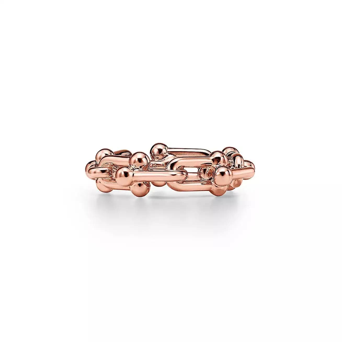 Tiffany & Co. Tiffany HardWear Small Link Ring Rose Gold