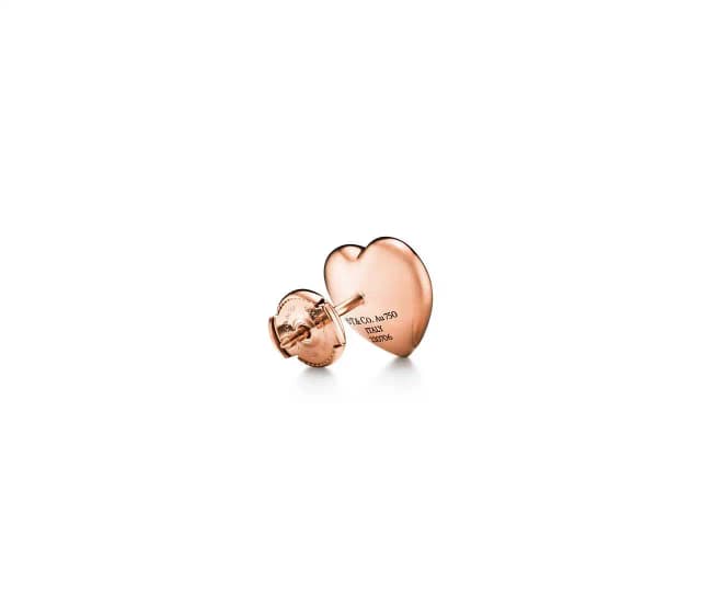 Tiffany & Co. Return to Tiffany® Full Heart Earrings Rose